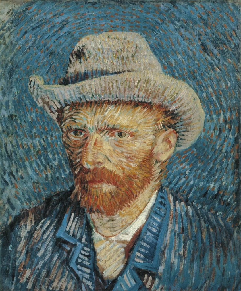  18-Vincent van Gogh-Autoritratto, 1887-88 - Van Gogh Museum, Amsterdam 